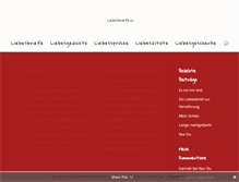 Tablet Screenshot of liebesbriefe.ch