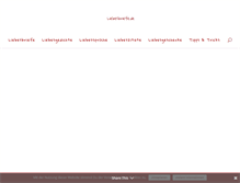 Tablet Screenshot of liebesbriefe.de